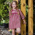 VESTIDO INFANTIL ART.5154 "Familia GUINDA" YOEDU