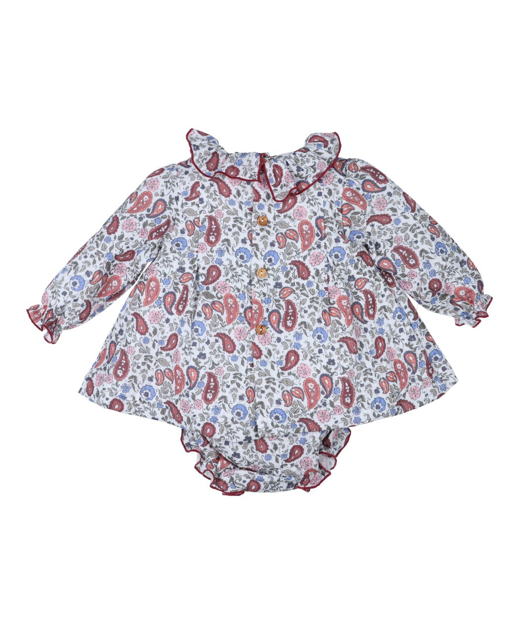 Jesusito con braga bebe niña 32555 "FAMILIA PAISLEY" POPYS