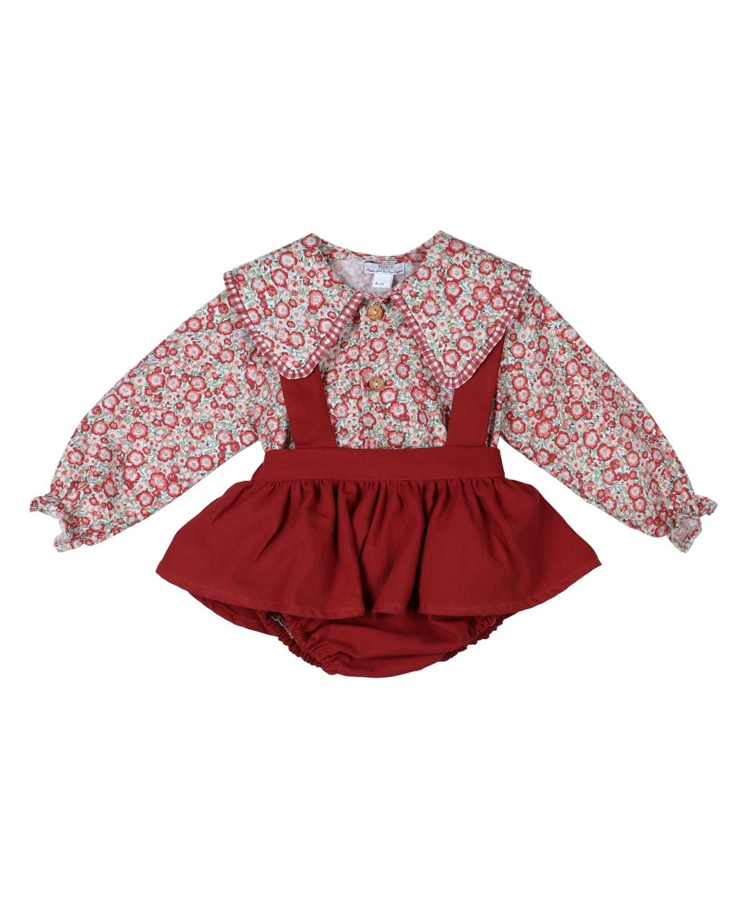 Ranita y camisa 32478 "FAMILIA LIBERTY" POPYS