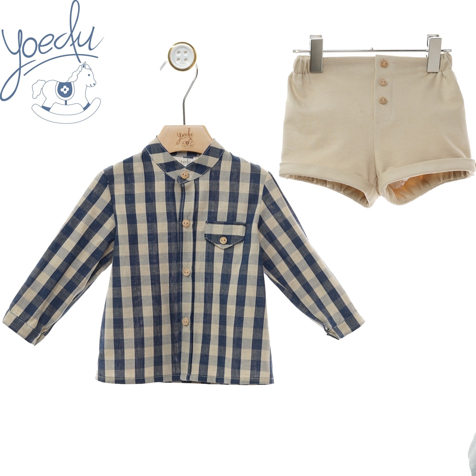 CONJUNTO NIÑO ART.1851J 3 PIEZAS "Familia CAMELIA" YOEDU