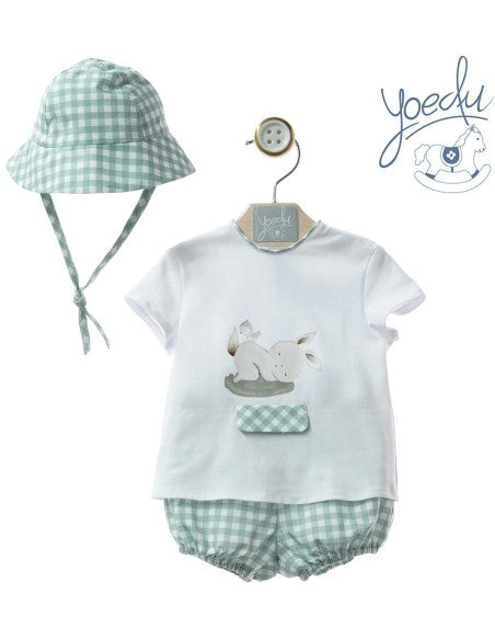Conjunto bebé niño de 3 piezas GRES