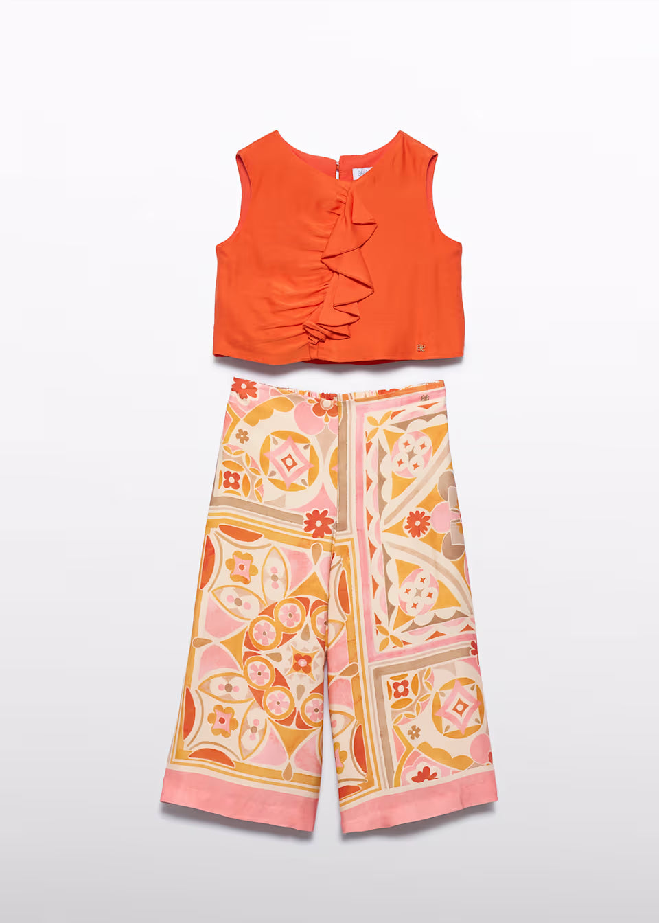 Conjunto Culotte Estampado Niña