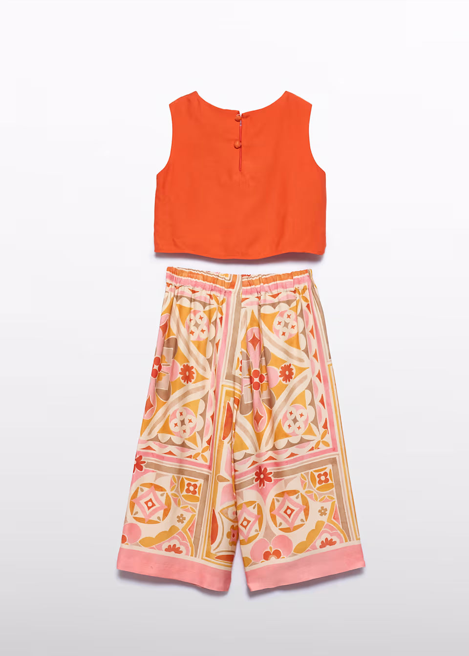 Conjunto Culotte Estampado Niña