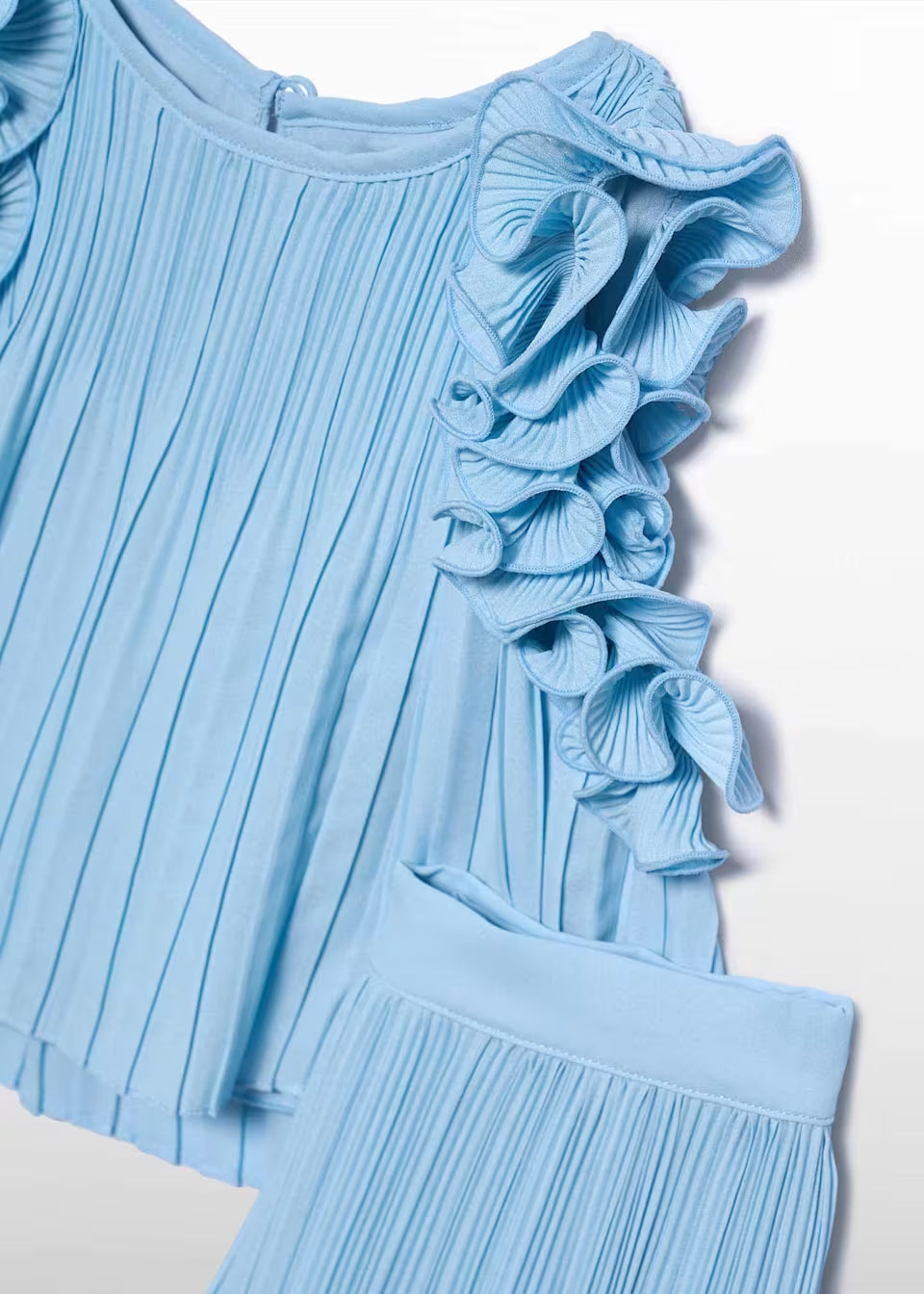 Conjunto pantalón gasa niña