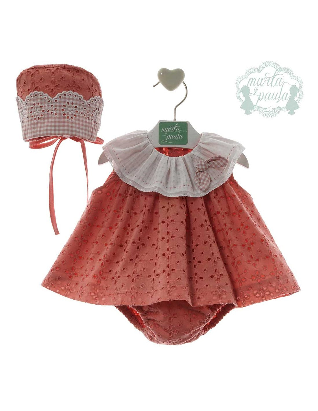 Jesusito perforado coral bebe niña MAEMUKI
