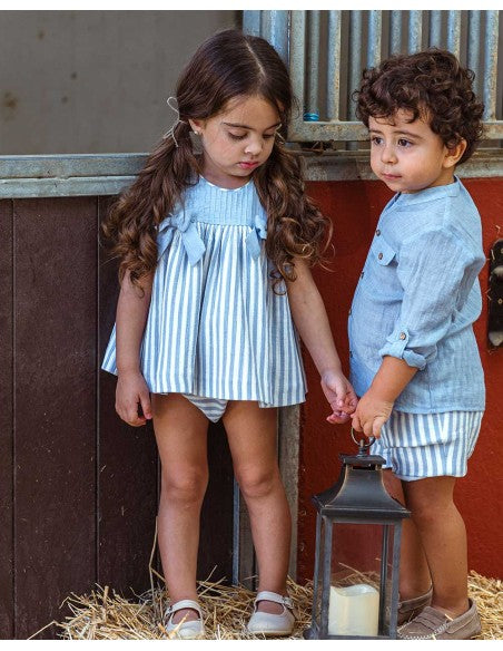 Jesusito rayas náutico bebé niña NAGARE
