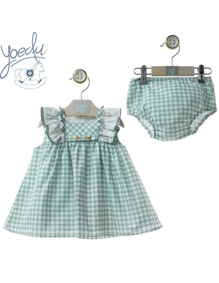 Vestido y Braga Bebé Niña GRES