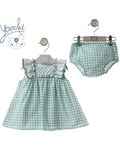 Vestido y Braga Bebé Niña GRES
